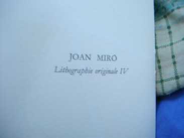 Photo : Propose à vendre Lithographie JOAN MIRO - XXè siècle