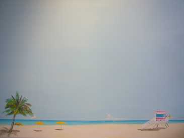 Photo : Propose à vendre Acrylique THE BEACH - Contemporain