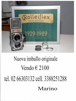Photo : Propose à vendre Appareil photo ROLLEIFLEX - 2.8 GX EDITION