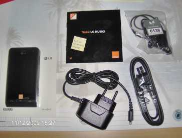Photo : Propose à vendre Téléphone portable LG - KU 990I NOIR