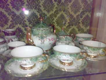 Photo : Propose à vendre 7 Porcelaines SERVIZIO THE IN FINE PORCELLANA - Théière