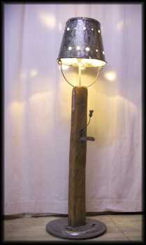 Photo : Propose à vendre Lampe à pied ABAT JOUR CHAMPETRE