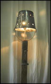 Photo : Propose à vendre Lampe à pied ABAT JOUR CHAMPETRE