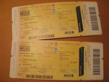 Photo : Propose à vendre Billets de concert CONCERTO MUSE @SAN SIRO, 8 GIUGNO 2010 - MILANO