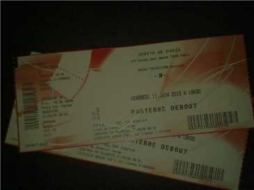 Photo : Propose à vendre Billet de concert M - ZENITH DE PARIS
