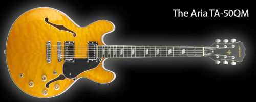 Photo : Propose à vendre Guitare ARIA - ARIA TA-50QM