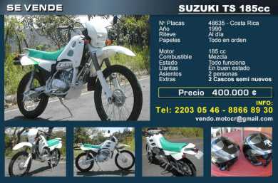Photo : Propose à vendre Moto 180 cc - SUZUKI - TS (185 CC)