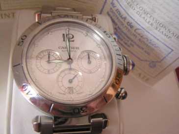 Photo : Propose à vendre Montre chronographe Homme - CARTIER - PASHA AUTOMATIC