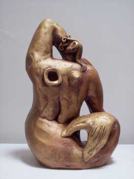 Photo : Propose à vendre Statue Céramique - LA SIRENA - Contemporain