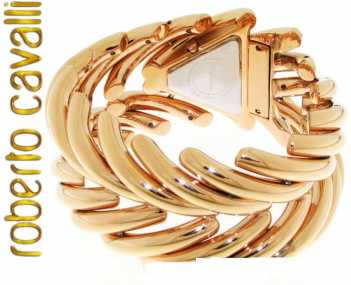 Photo : Propose à vendre Montre bracelet à quartz Femme - ROBERTO CAVALLI - OROLOGIO SPIKE ORO ROSA