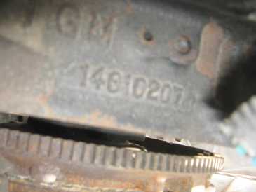Photo : Propose à vendre Pièce et accessoire CHEVROLET - CHEVROLET ENGINE NUMBER: MG 14010207
