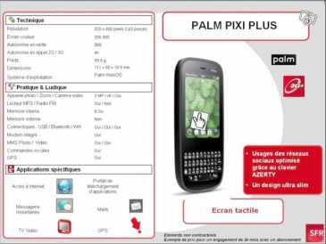 Photo : Propose à vendre Téléphone portable PALM - PIXI PLUS