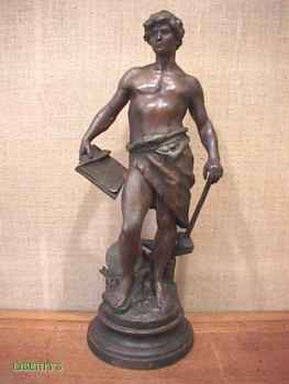 Photo : Propose à vendre Statue TRAVAIL - XIXè siècle