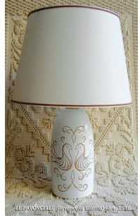 Photo : Propose à vendre Grès LAMPADA CON GRAFFITO - Lampe
