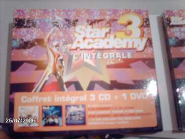 Photo : Propose à vendre 4 CDs INTEGALE STAR ACADEMY 3+DVD - STAR ACADEMY3