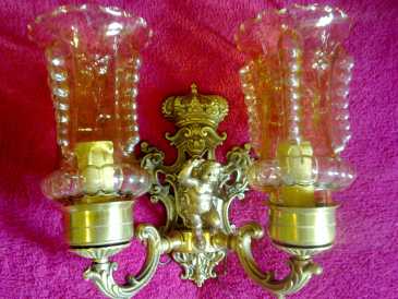 Photo : Propose à vendre Lampe ANTIQUE XVII-17TH CENTURY BAROCCO ANTICO /BAROQUE