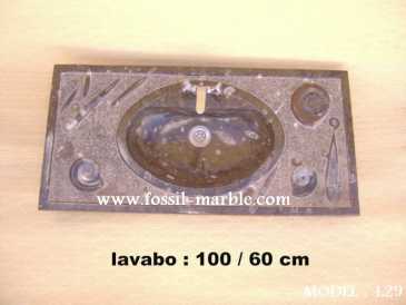 Photo : Propose à vendre Décoration LAVABO EN MARBRE FOSSILISE - LAVABO EN MARBRE FOSSILISE