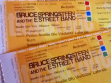 Photo : Propose à vendre Billet de concert CONCERTO BRUCE SPRINGSTEEN - MILANO