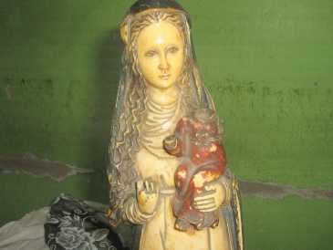 Photo : Propose à vendre Statue VIRGEN DEL VIRREYNATO - XVIIè siècle