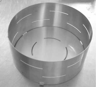 Photo : Propose à vendre Gastronomie et cuisine STAINLESS STEEL MOLD AND FOLLOWER, CHEESE 1.200 G