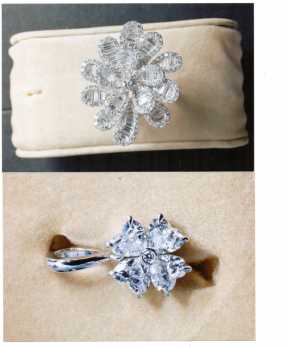 Photo : Propose à vendre 2 Bagues Avec diamant - Femme - CHOPARD