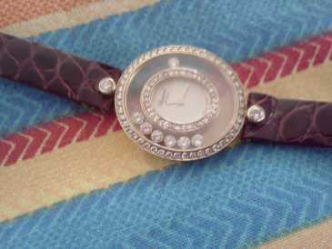 Photo : Propose à vendre Montre bracelet à quartz Femme - CHOPARD - HAPPY DIAMONDS