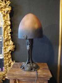 Photo : Propose à vendre Lampe ART NOUVEAU TISCHLAMPE FRANKREICH JUGENDSTIL