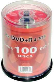 Photo : Propose à vendre Consommable MOVIESTYLE - DVD+R 4,7 GO MOVIESTYLE 8X SPEED CAKEBOX DE 100