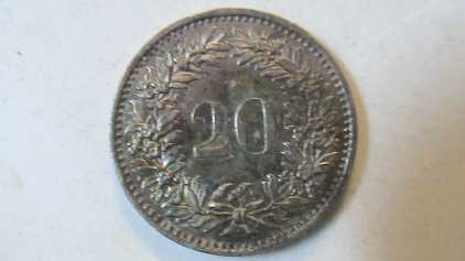 Photo : Propose à vendre Monnaie royale 20  CENTIMES  1969