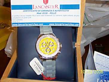 Photo : Propose à vendre Montre chronographe Femme - LANCASTER - MOD. PILLO CON DIAMANTI