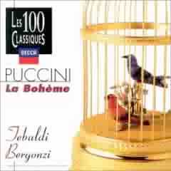 Photo : Propose à vendre CD Classique, lyrique, opéra - LA BOHEME  PUCCINI (EXTRAITS) - LES 100 CLASSIQUES