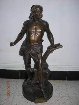 Photo : Propose à vendre Statue Bronze - ANSE ET ARATRO - XXè siècle