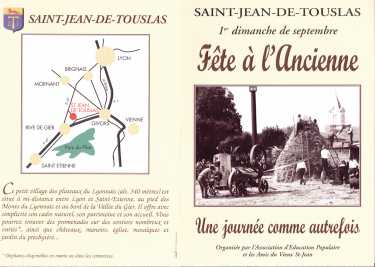 Photo : Propose Fête FETE A L' ANCIENNE - SAINT JEAN DE TOUSLAS