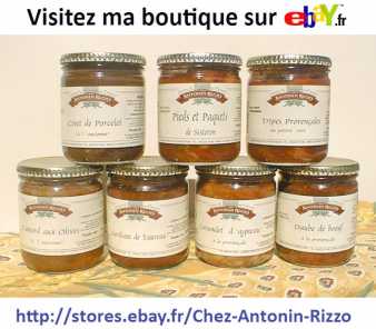 Photo : Propose à vendre Plats cuisinés ANTONIN RIZZO