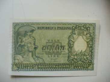 Photo : Propose à vendre Monnaie / pièce / billet 50 LIRE ITALIA ELMATA FDS!!