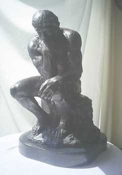 Photo : Propose à vendre Statue Bronze - DER DENKER - XXè siècle
