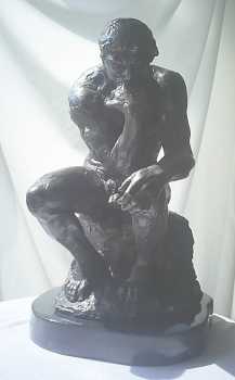Photo : Propose à vendre Statue Bronze - DER DENKER - XXè siècle