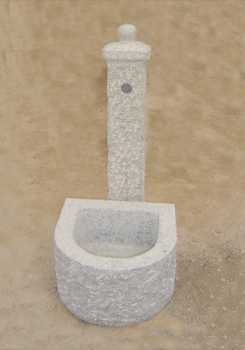 Photo : Propose à vendre Sculpture Granit - FONTANA IN GRANITO - Contemporain