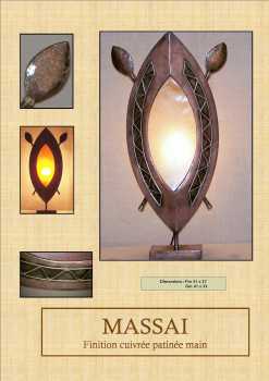 Photo : Propose à vendre Lampe MASSAI