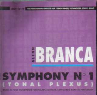 Photo : Propose à vendre CD Classique, lyrique, opéra - SYMPHONY NO 1 (TONAL PLEXUS) - GLENN BRANCA