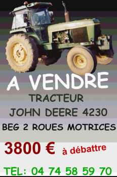 Photo : Propose à vendre Véhicule agricole JOHN DEERE 4230
