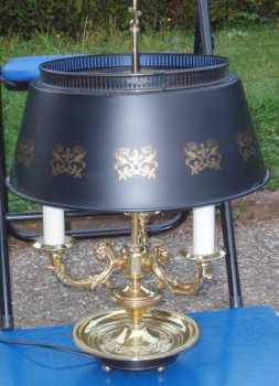 Photo : Propose à vendre Lampe à pied GRANDE LAMPE BOUILLOTTE FRANCAISE STYLE EMPIRE
