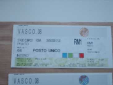 Photo : Propose à vendre Billet de concert CONCERTO VASCO ROSSI - ROMA
