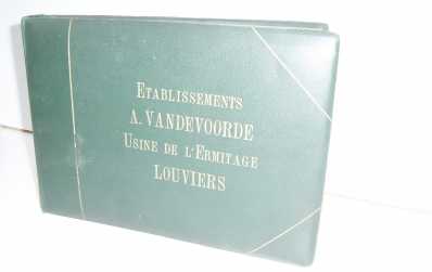 Photo : Propose à vendre Timbre / carte postale USINE DE FILATURE A.VANDEVOORDE 1930 - Monuments et architecture