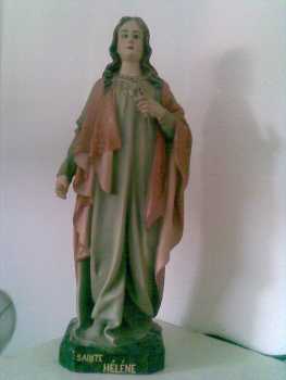 Photo : Propose à vendre Statue Plâtre - ST HELENE - XVIIIè siècle