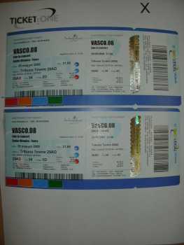 Photo : Propose à vendre Billet de concert BIGLIETTI VASCO ROSSI 29/05/08 ROMA - ROMA