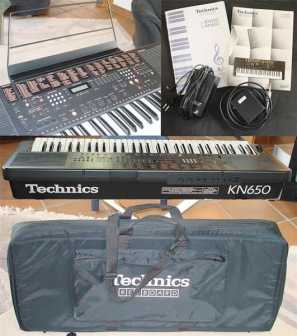 Photo : Propose à vendre Piano et synthétiseur TECHNICS - KEYBOARD TECHNICS SX-KN650 MIT TASCHE