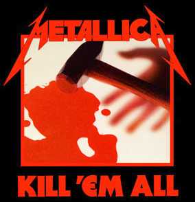 Photo : Propose à vendre CD Hard, métal, punk - KILL'EM ALL - METALLICA
