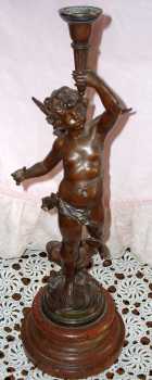 Photo : Propose à vendre Statue Bronze - LES PRIM TEMPS - XVIIIè siècle